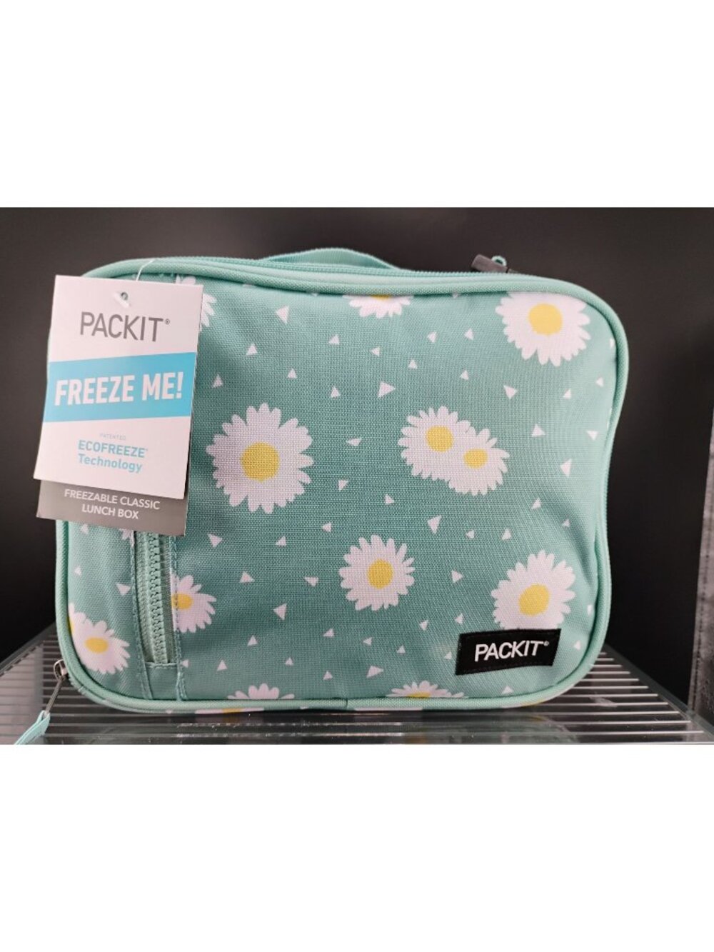 PackIt Freezable Classic Lunch Box Daisy Print EcoFreeze
